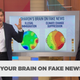 Dr. Oz and Dr. Daniel Amen from today’s episode about fake news and alleged ways to measure how the brain reacts to it (Dr. Oz Show)